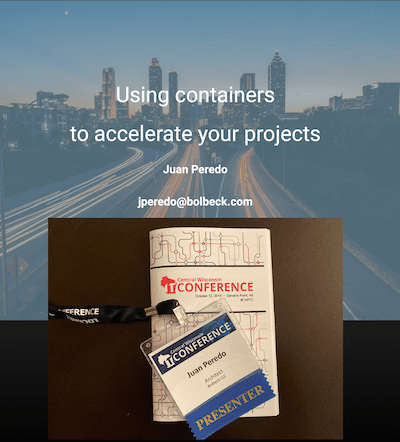 Getting started with Containers